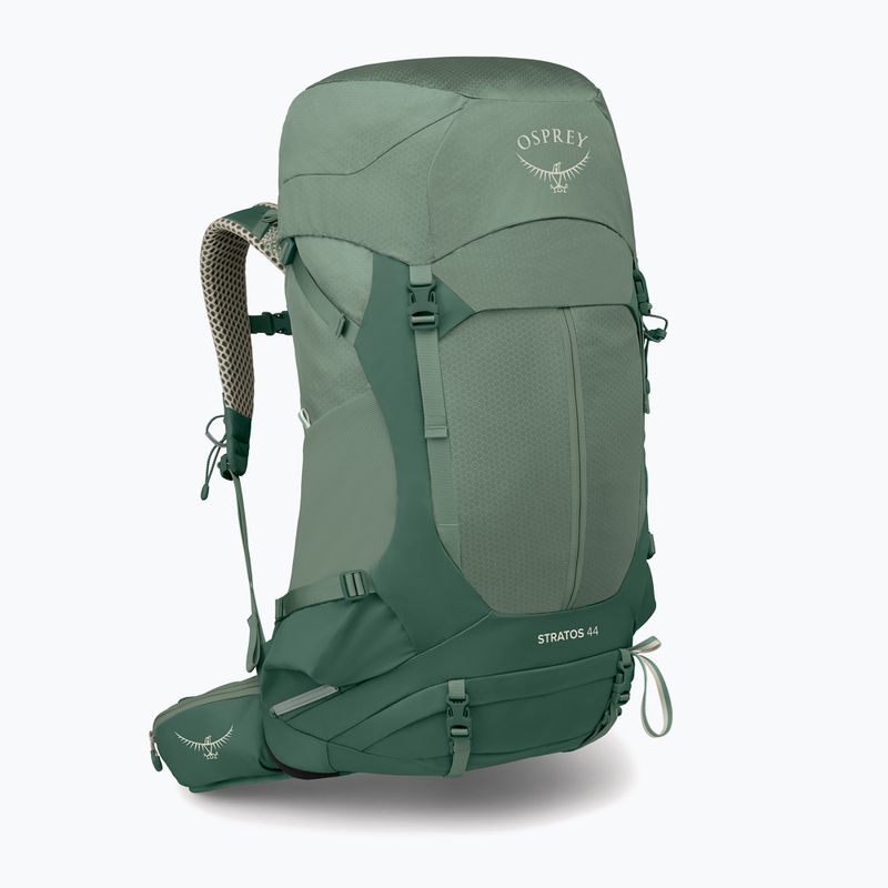 Zaino da trekking da uomo Osprey Stratos 44 l pine leaf 2
