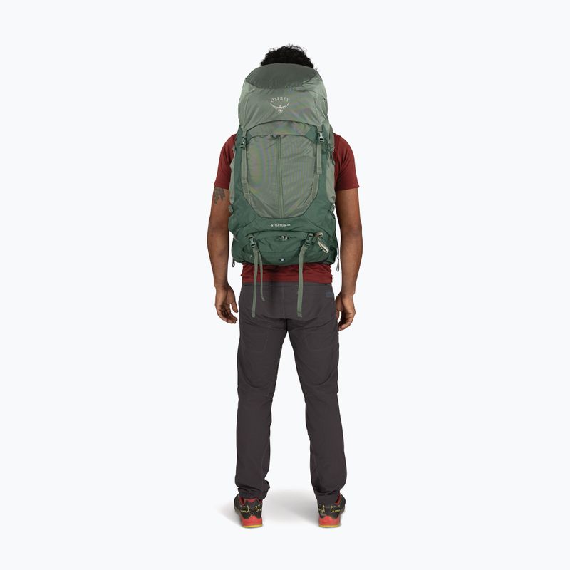 Zaino da trekking da uomo Osprey Stratos 44 l pine leaf 6