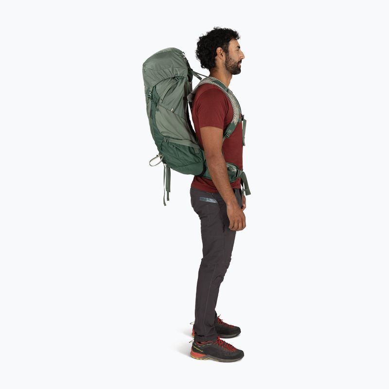 Zaino da trekking da uomo Osprey Stratos 44 l pine leaf 8