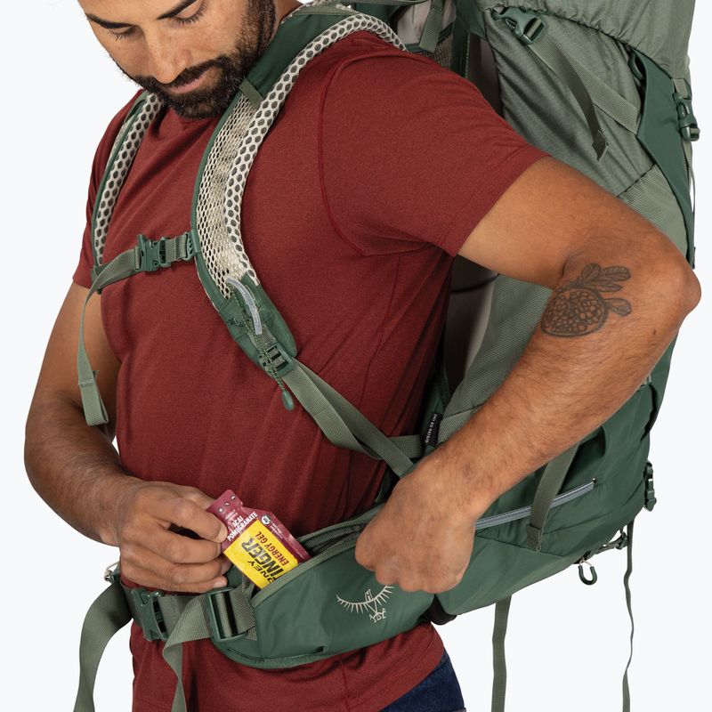 Zaino da trekking da uomo Osprey Stratos 44 l pine leaf 13