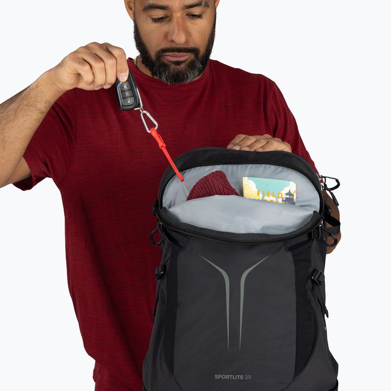 Zaino da trekking Osprey Sportlite 25 l raven black 7