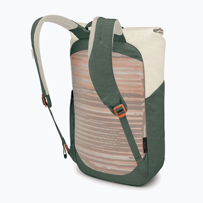 Zaino urbano Osprey Arcane Roll Top Pack Earth 24 l moon beige/pine leaf 4