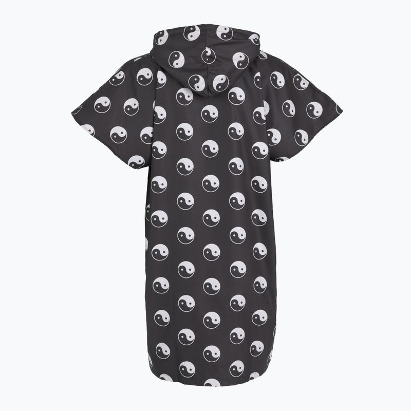 Slowtide Sun Moon Poncho ad asciugatura rapida nero 2