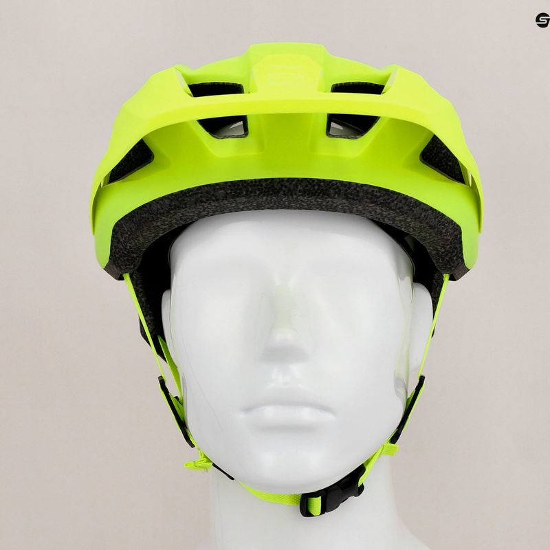 Fox Racing Mainframe Trvrs casco da bici giallo 9