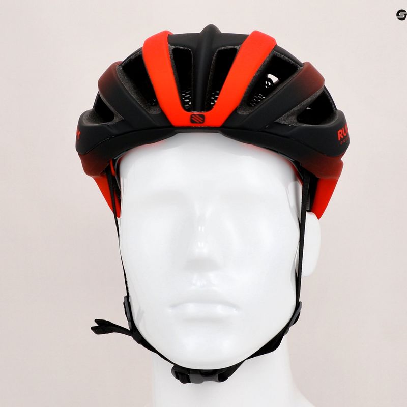 Casco bici Rudy Project Venger Road rosso/nero opaco 10