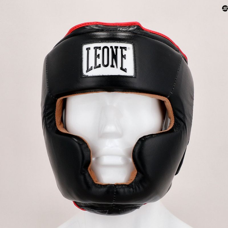 Casco da pugilato LEONE 1947 Copertina integrale nera 7