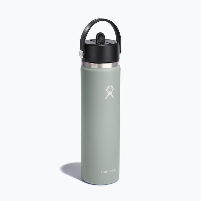 Bottiglia termica Hydro Flask Wide Flex Straw 473 ml agave 2