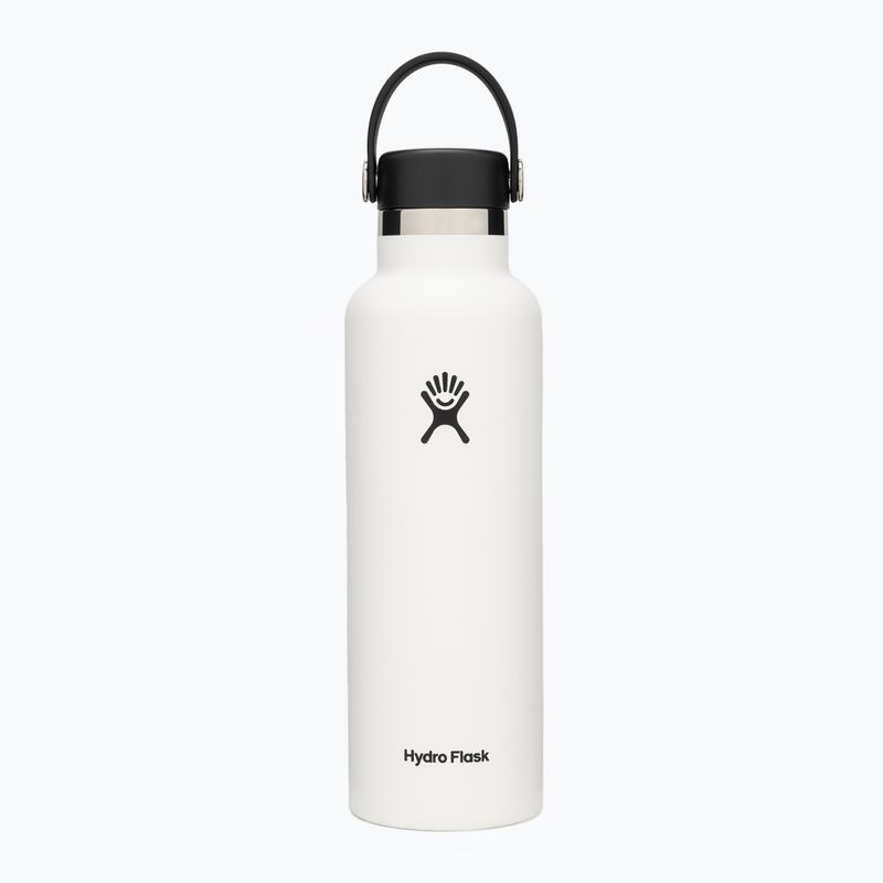 Bottiglia turistica Hydro Flask Standard Flex 620 ml bianco