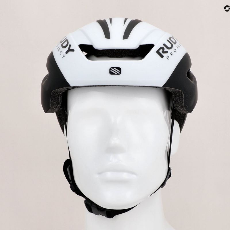 Casco da bicicletta Rudy Project Volantis bianco/stealh opaco 13