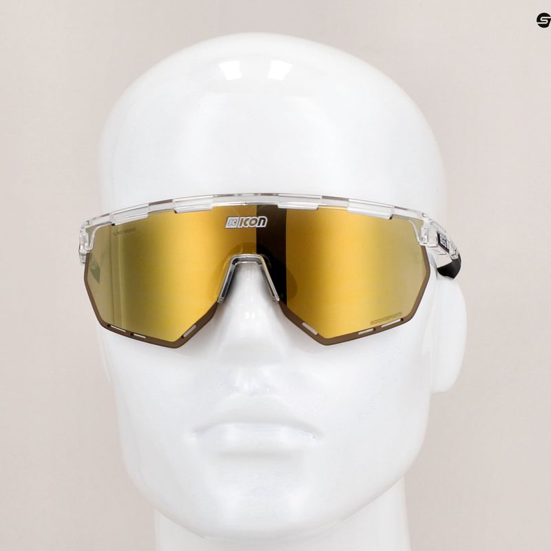 Occhiali da sole SCICON Aerowing crystal gloss/scnpp multimirror bronzo 9