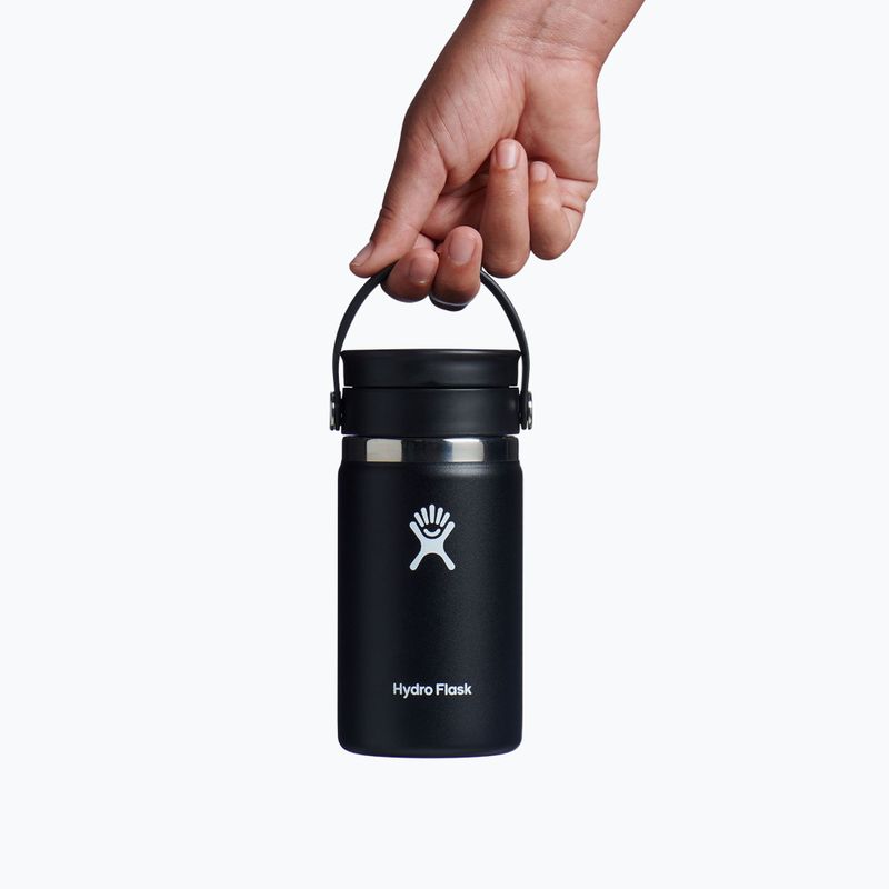 Bottiglia termica Hydro Flask Wide Flex Sip 355 ml nero 6