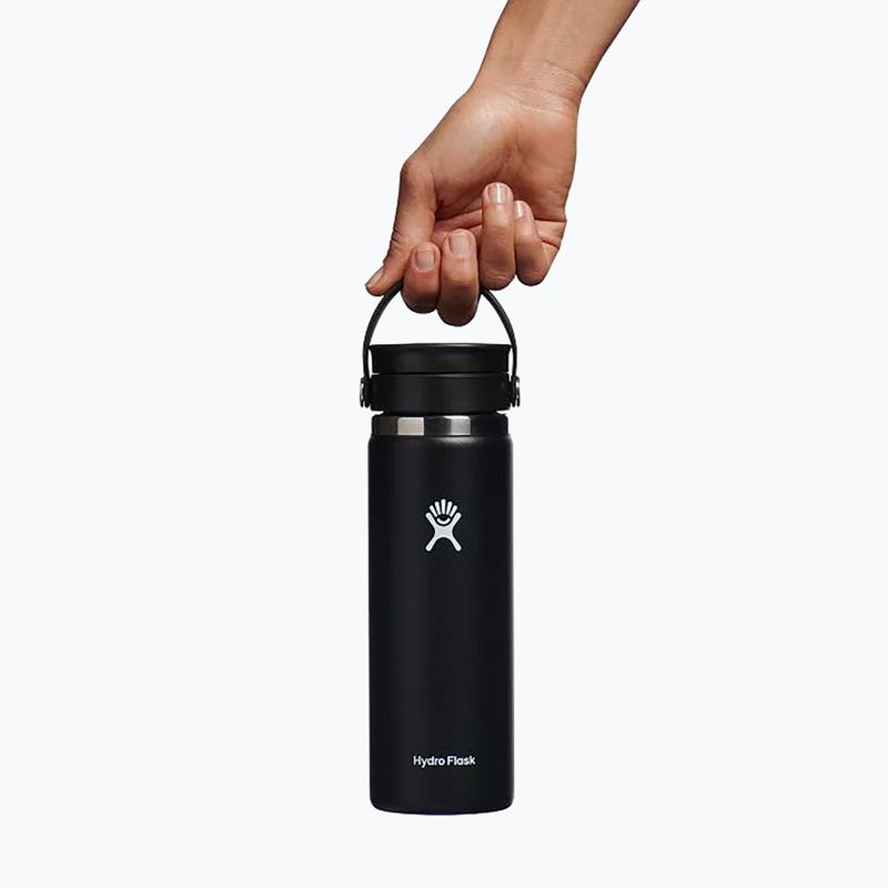 Bottiglia termica Hydro Flask Wide Flex Sip 590 ml nero 2