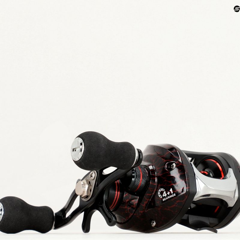 Mulinello moltiplicatore DAM Quick 2 BC nero/rosso 7