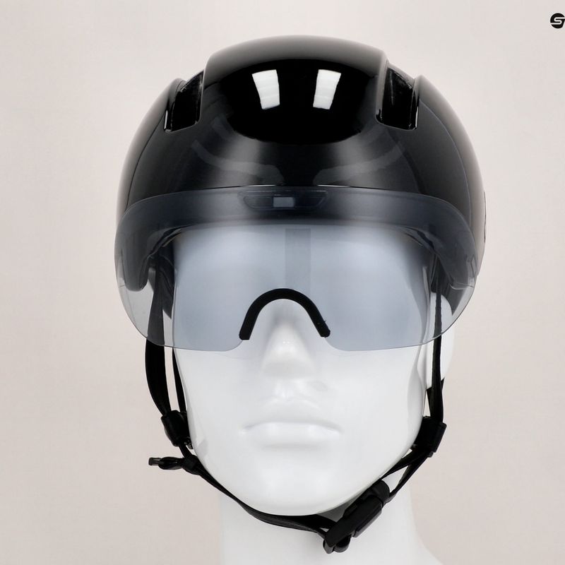 Casco da bicicletta HJC Calido Plus in metallo nero 17