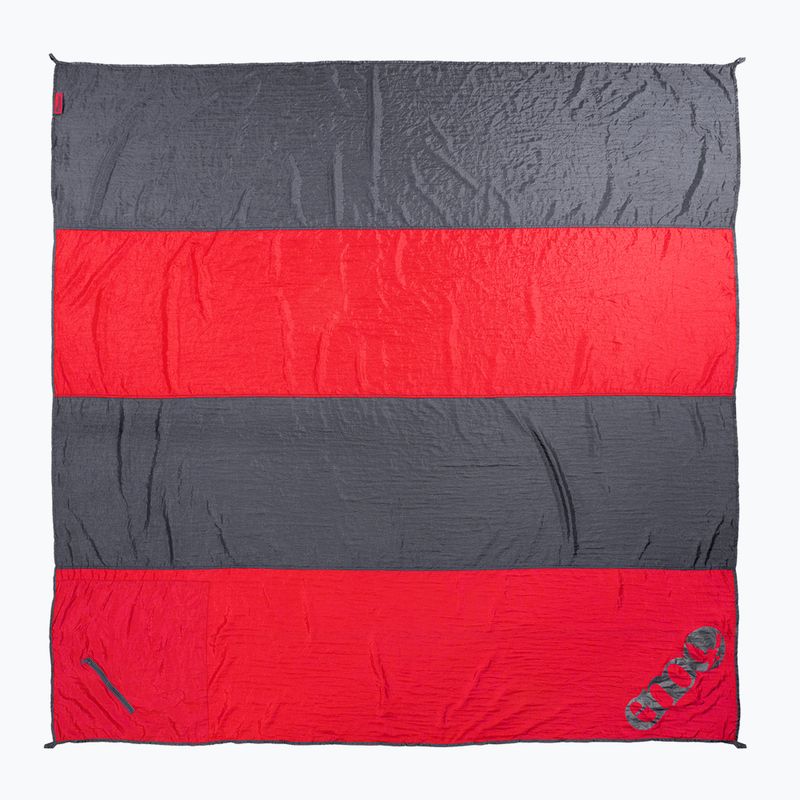 Coperta da picnic ENO Islander rosso/carbone