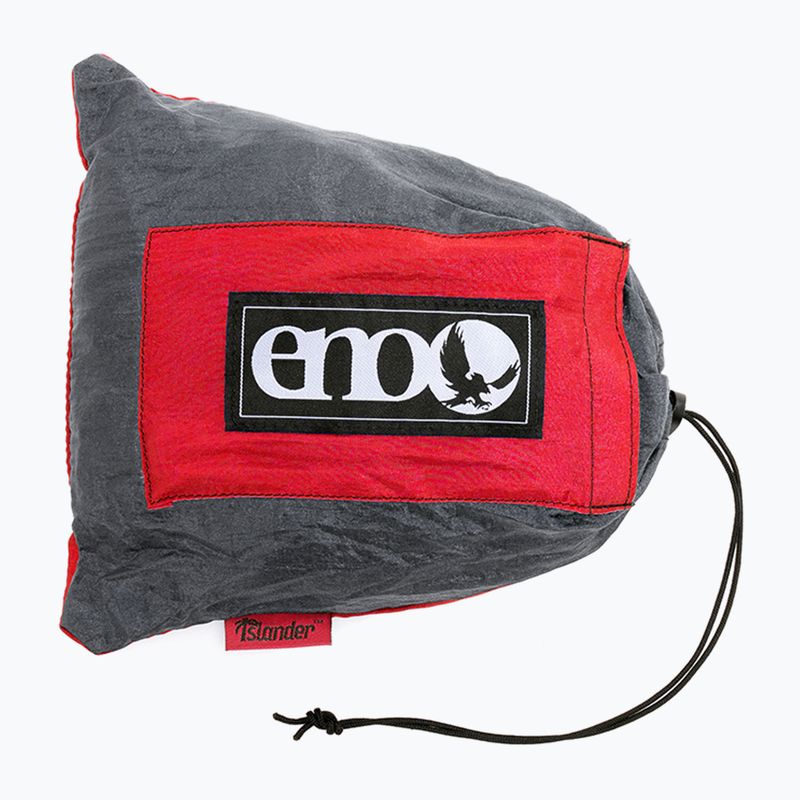 Coperta da picnic ENO Islander rosso/carbone 6