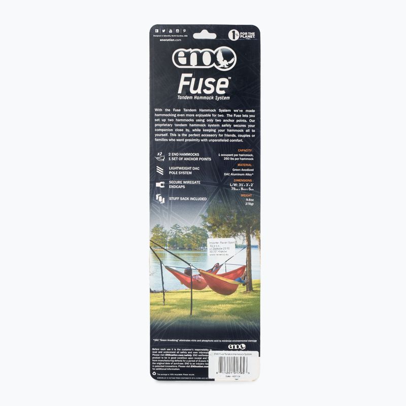 ENO Fuse Tandem Hammock System Connettore per amaca salte 2