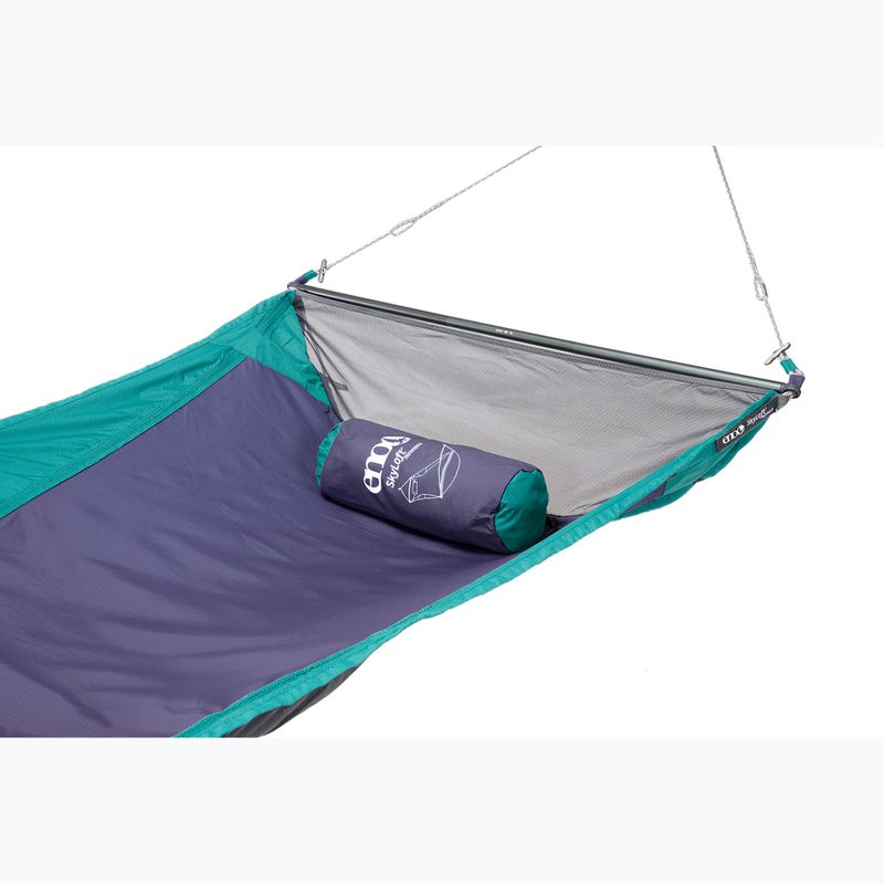 Amaca da escursione ENO SkyLoft color verde acqua/navy 4