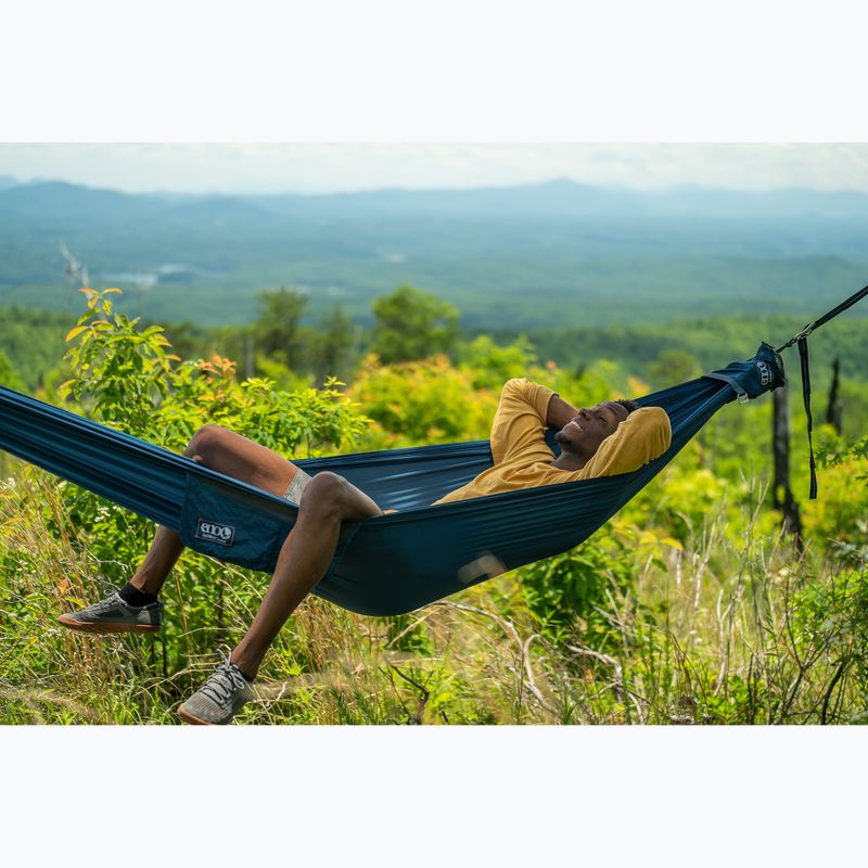 Amaca da trekking ENO TechNest blu notte 7