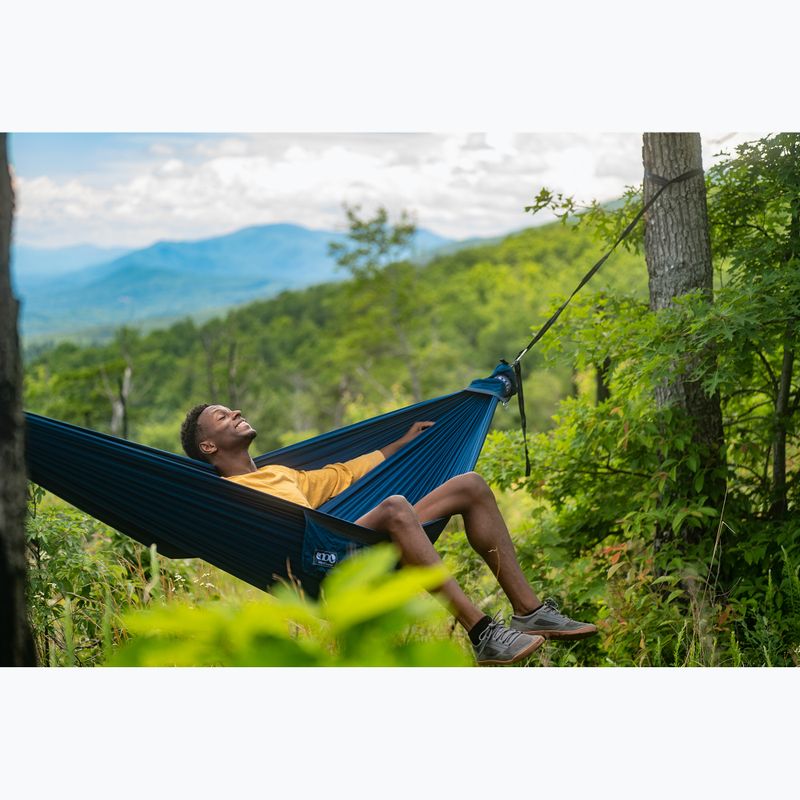 Amaca da trekking ENO TechNest blu notte 9