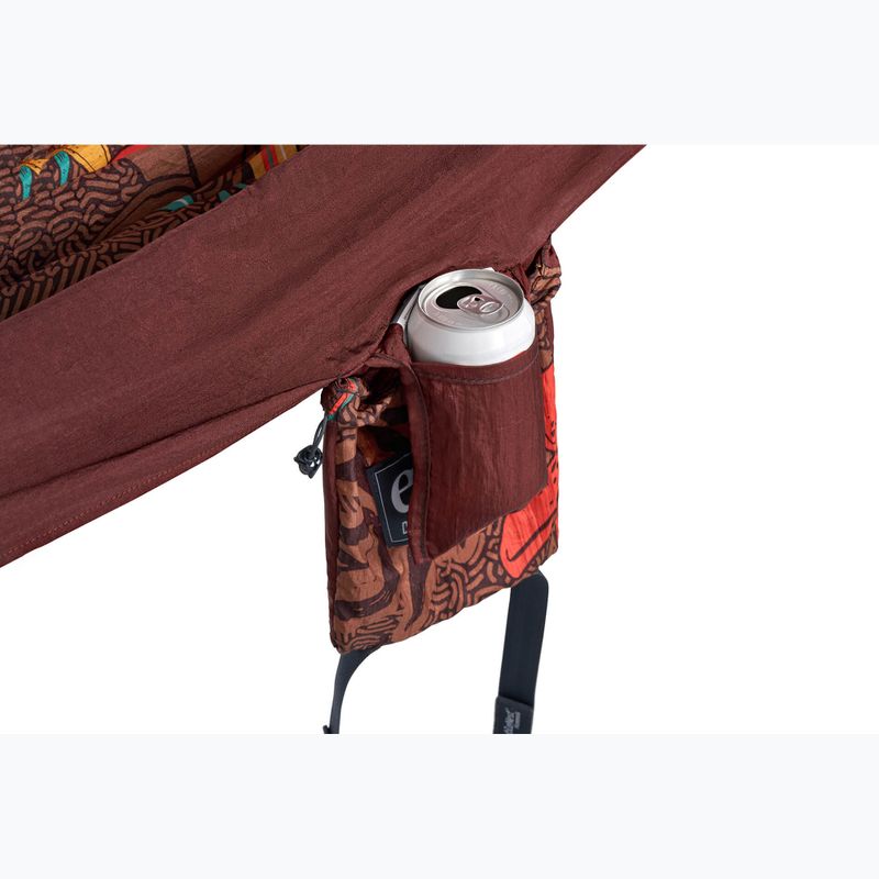 Amaca da trekking ENO DoubleNest Print tropic/merlot 2
