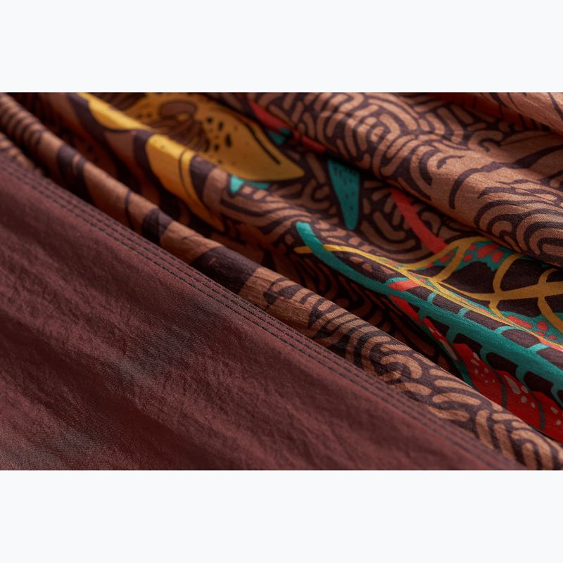 Amaca da trekking ENO DoubleNest Print tropic/merlot 4