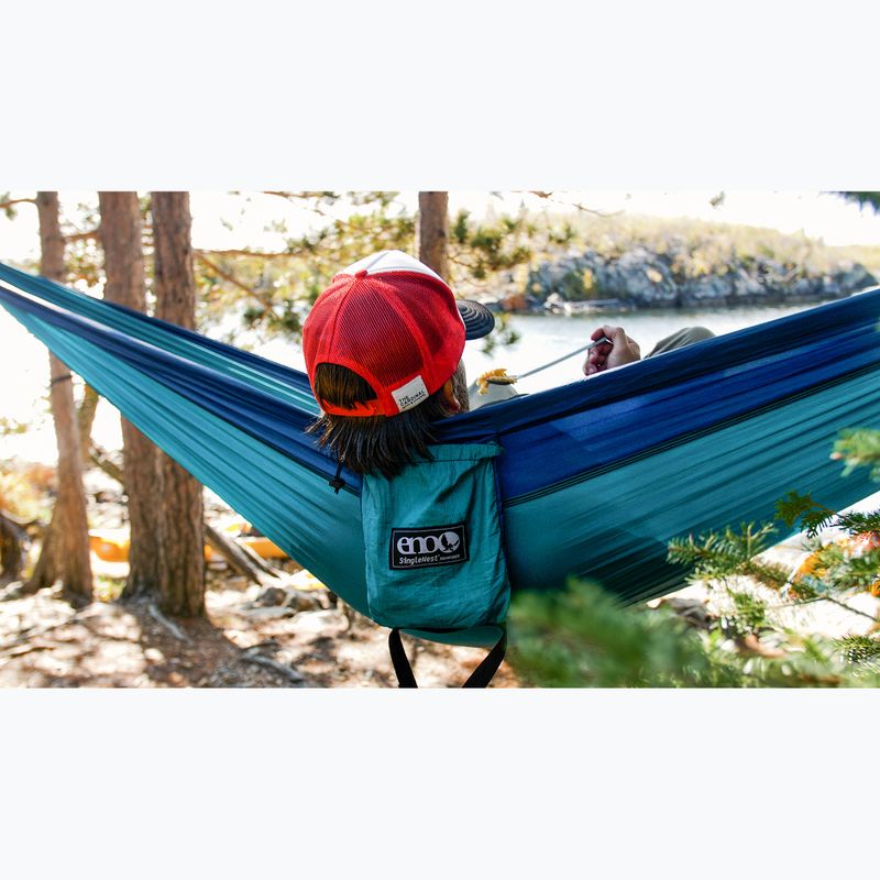 Amaca da trekking ENO SingleNest seafoam / navy 7