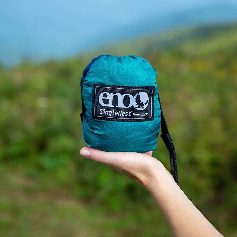 Amaca da trekking ENO SingleNest seafoam / navy 9