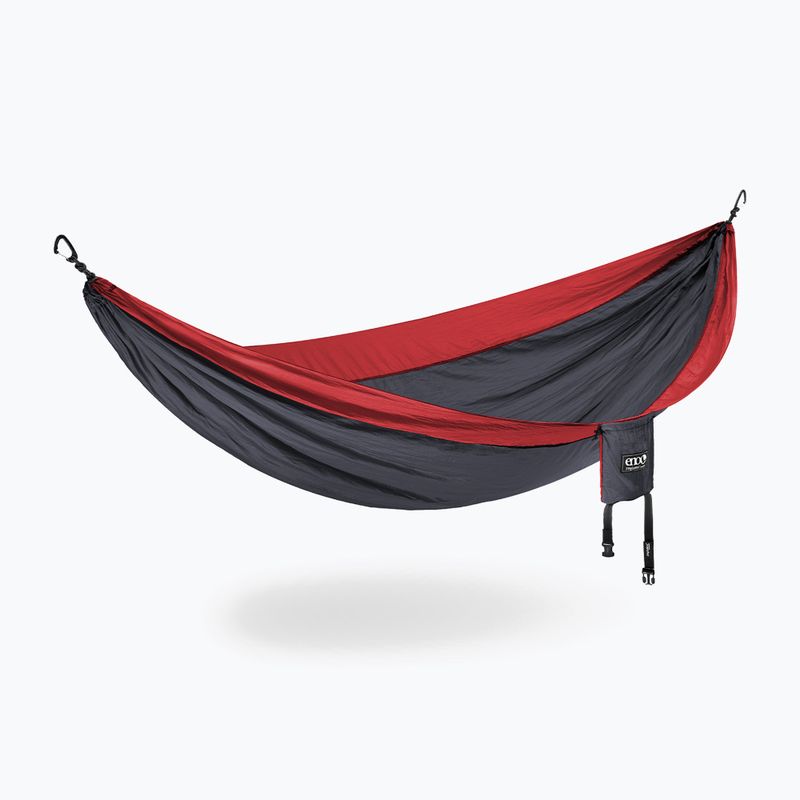 Amaca da trekking ENO Single Nest carbone/rosso