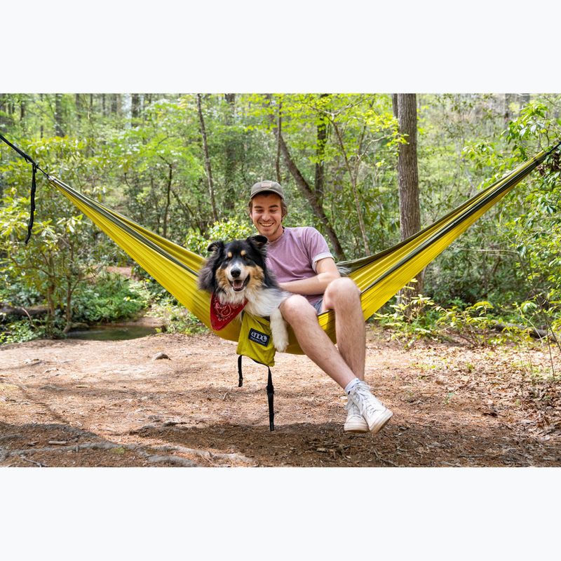 Amaca da trekking ENO Single Nest melone/oliva 6