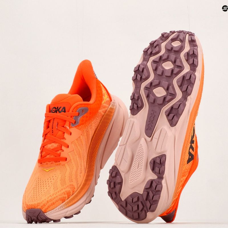 Scarpe da corsa da donna HOKA Challenger ATR 7 arancio finto/arancio vibrante 12