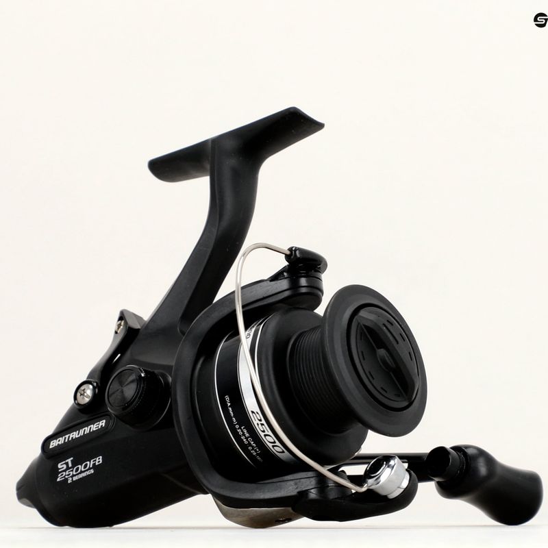 Mulinello da pesca per carpe Shimano Baitrunner ST-FB nero 5