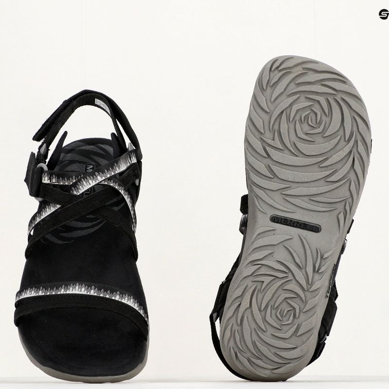 Sandali da trekking da donna Merrell Terran 3 Cush Lattice nero 18