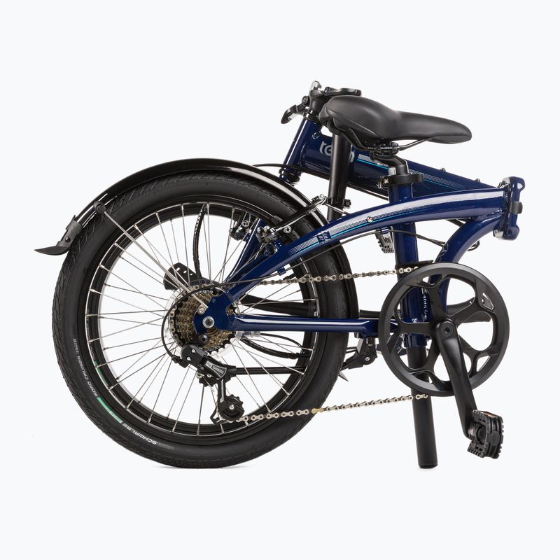 Bicicletta da città pieghevole Tern Link B7 navy 6