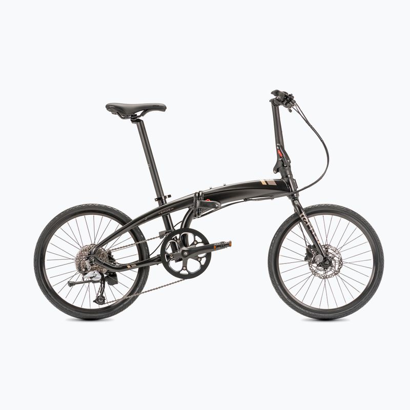 Bicicletta da città pieghevole Tern Verge D9 nera