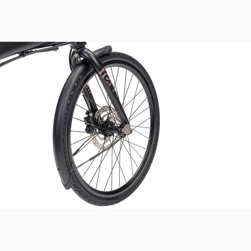 Bicicletta da città pieghevole Tern Verge D9 nera 4