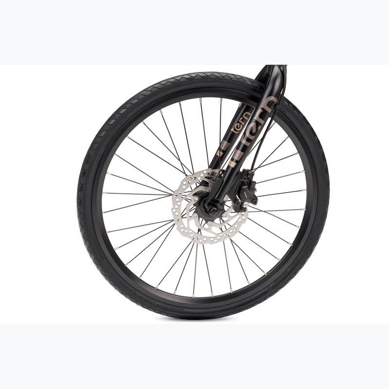 Bicicletta da città pieghevole Tern Verge D9 nera 5