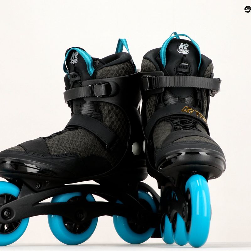 Pattini da uomo K2 Trio LT 100 nero/arancione 13