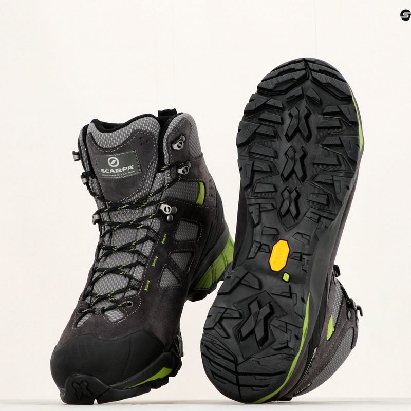 Scarponi da trekking da uomo SCARPA ZG Lite GTX grigio scuro/primavera 12