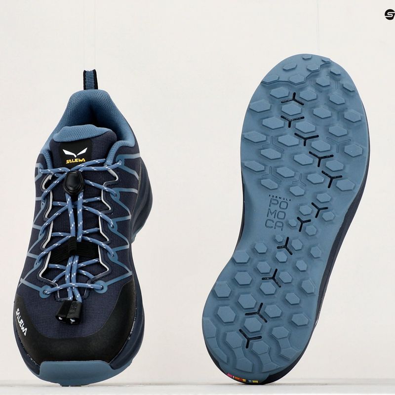 Salewa Wildfire 2 scarpa da avvicinamento per bambini blu navy blazer/java 11