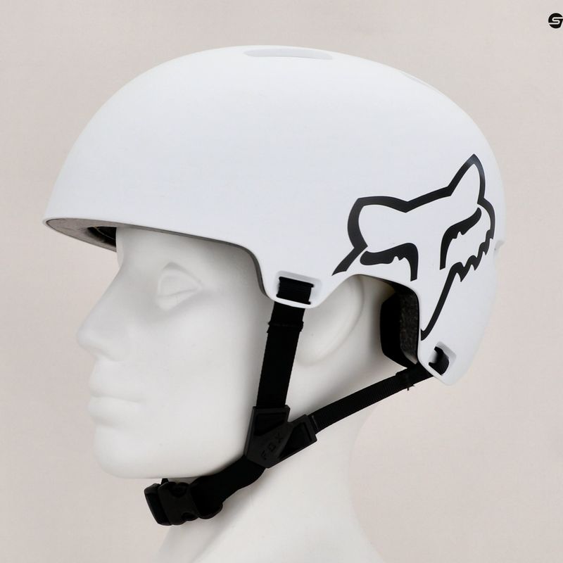 Casco da bicicletta per bambini Fox Racing Flight CE Jr bianco 10