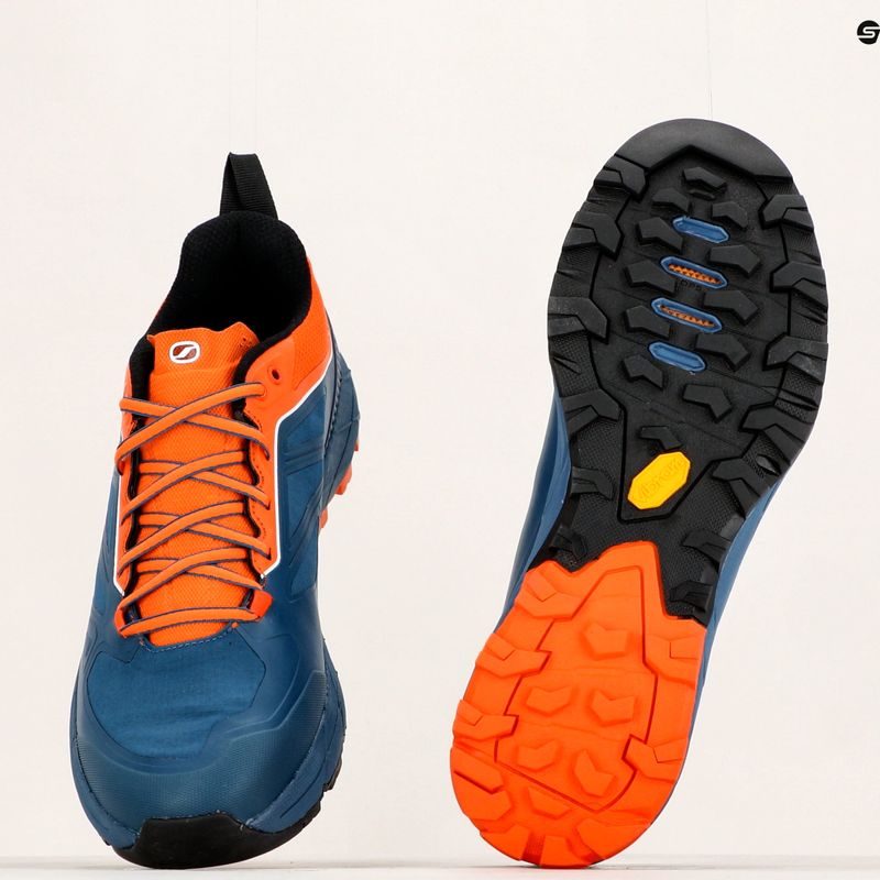 Scarponi da trekking da uomo SCARPA Rapid GTX blu cosmico/arancio 14