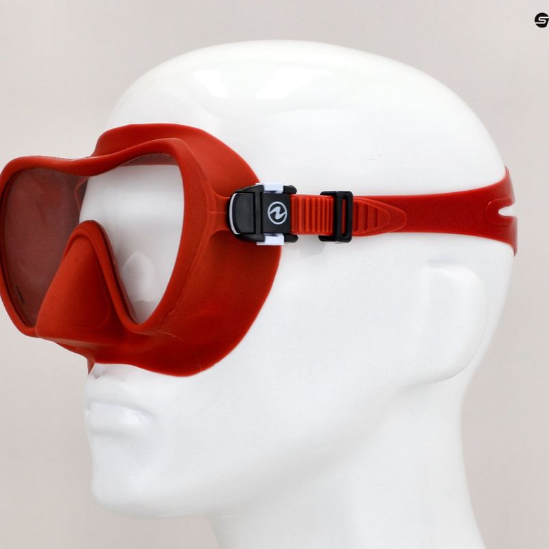 Maschera per lo snorkeling Aqualung Nabul brick 8