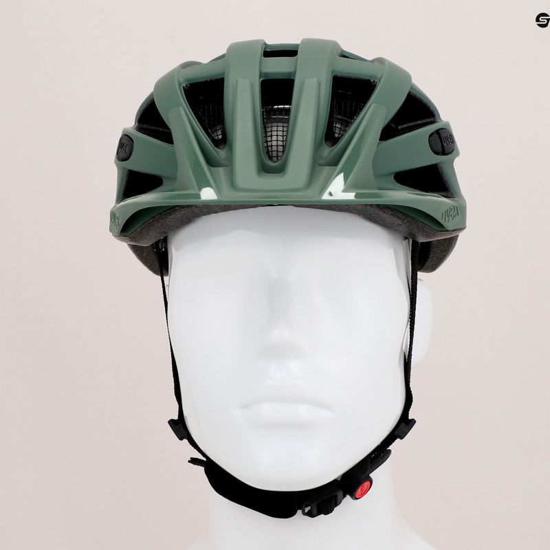 Casco da bici UVEX I-vo CC verde muschio 12
