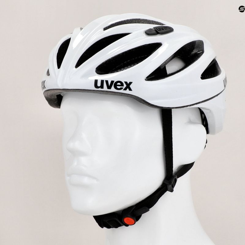 Casco da bici UVEX Boss Race bianco 14