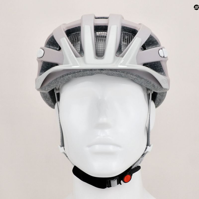 Casco da bicicletta UVEX I-vo CC grigio rosa opaco 8