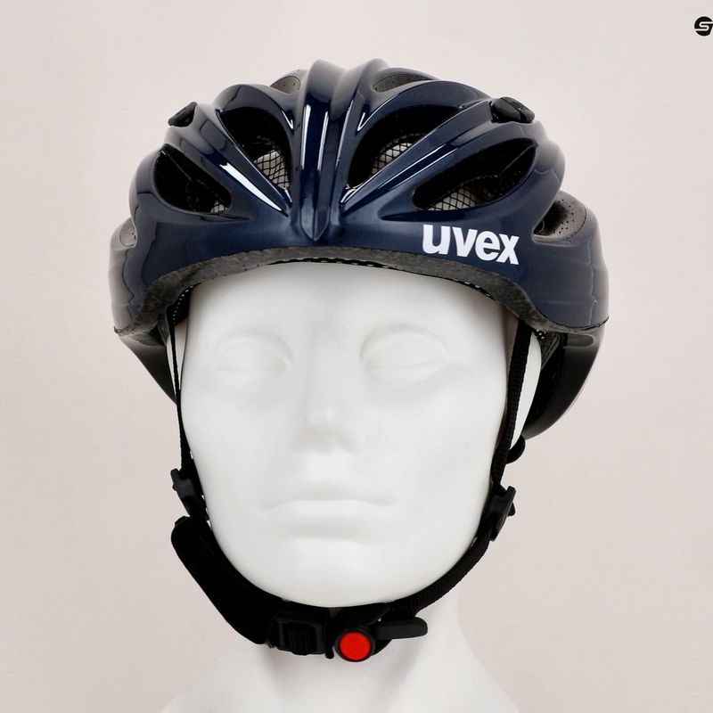 UVEX Boss Race casco da bici deep space/nero 12