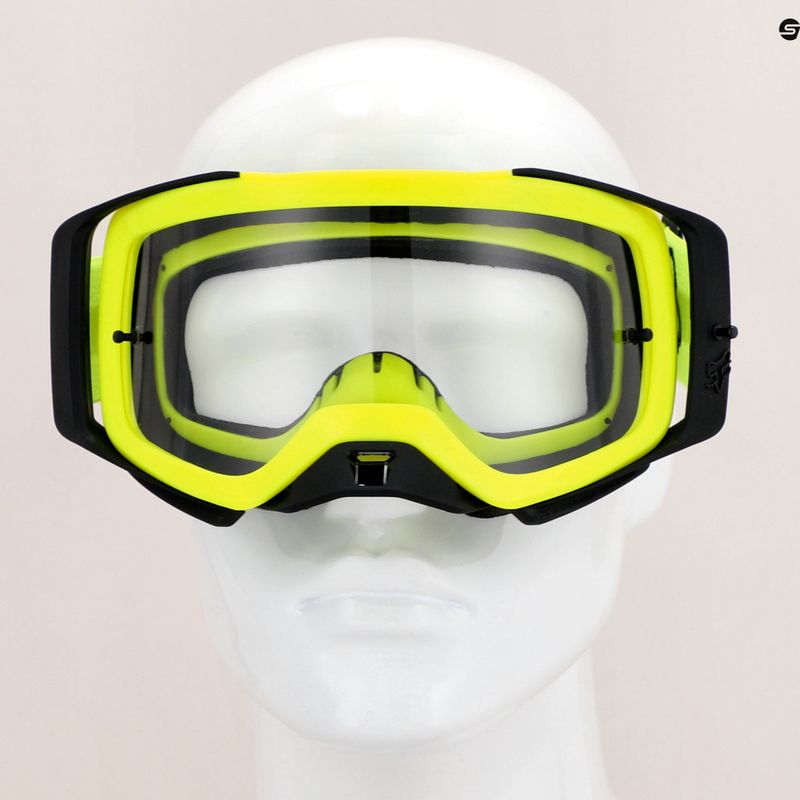 Occhiali da ciclismo Fox Racing Airspace Xpozr giallo fluorescente 9