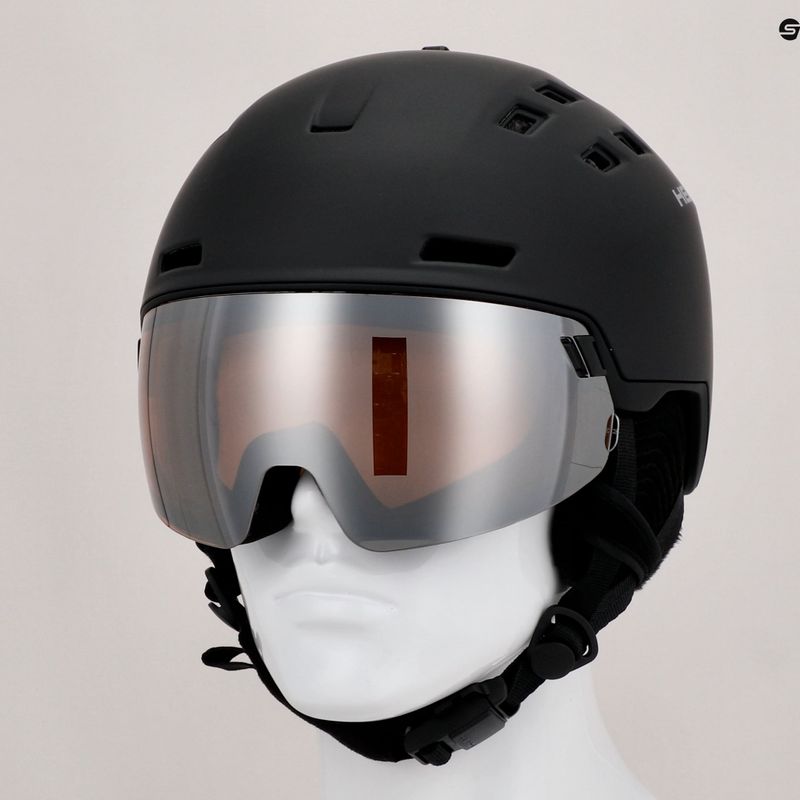 Casco da sci da uomo HEAD Radar nero 5