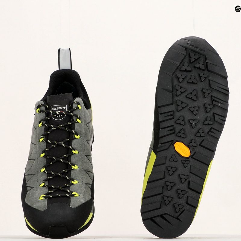 Scarpe da avvicinamento Dolomite Crodarossa Low GTX da uomo verde argento/verde lime 17